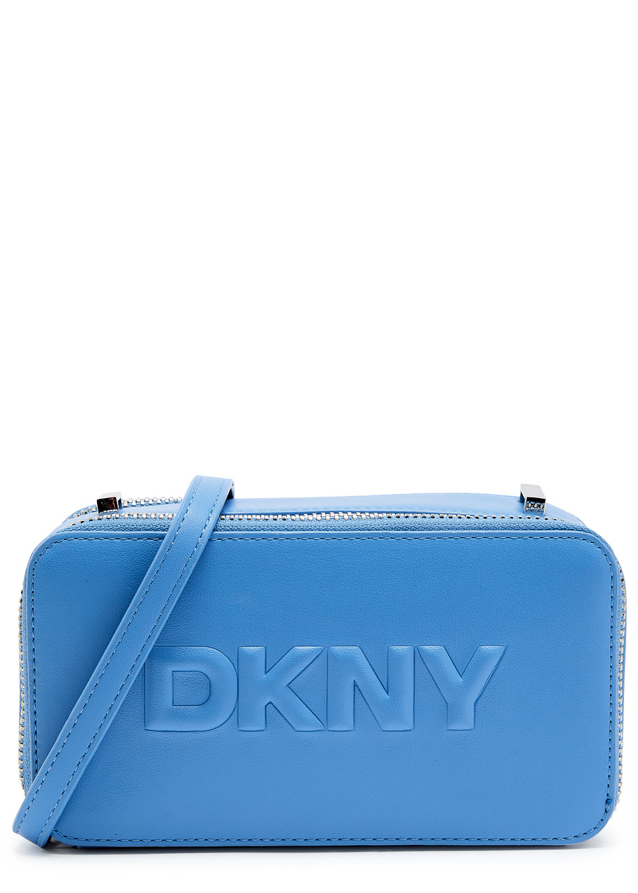 DKNY Carter logo leather cross-body bag | Harvey Nichols
