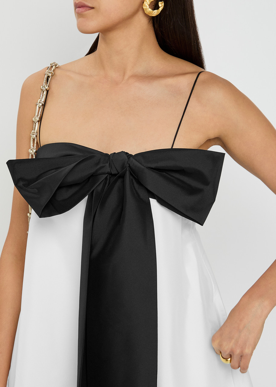 BERNADETTE Bailey taffeta midi dress | Harvey Nichols