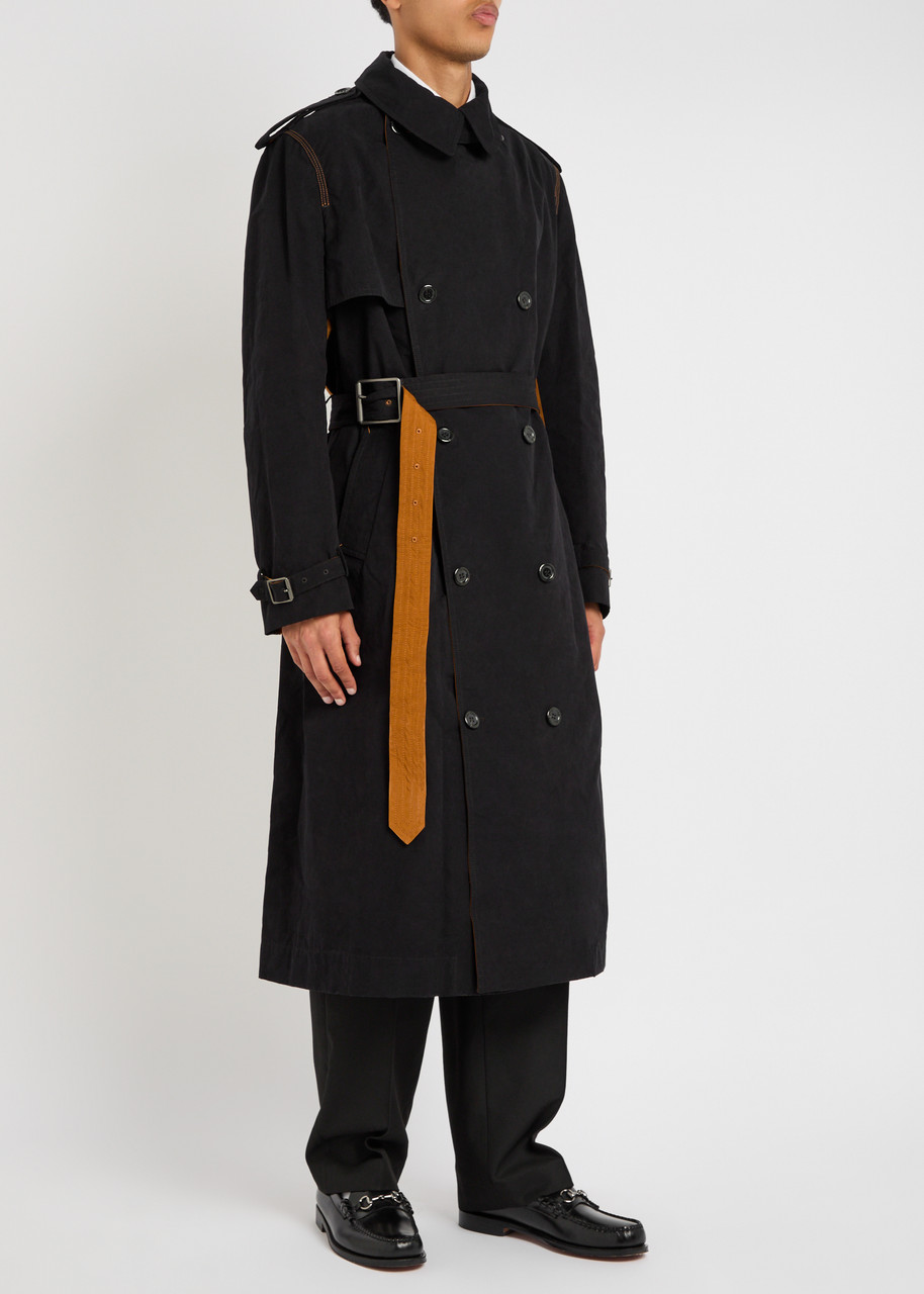 SS DALEY Owen cotton-blend trench coat | Harvey Nichols