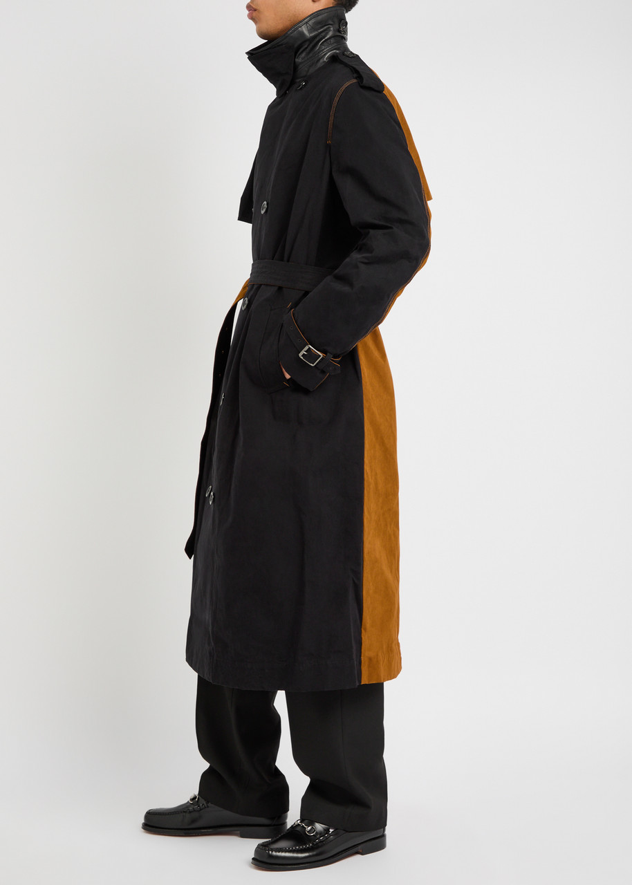 SS DALEY Owen cotton-blend trench coat | Harvey Nichols
