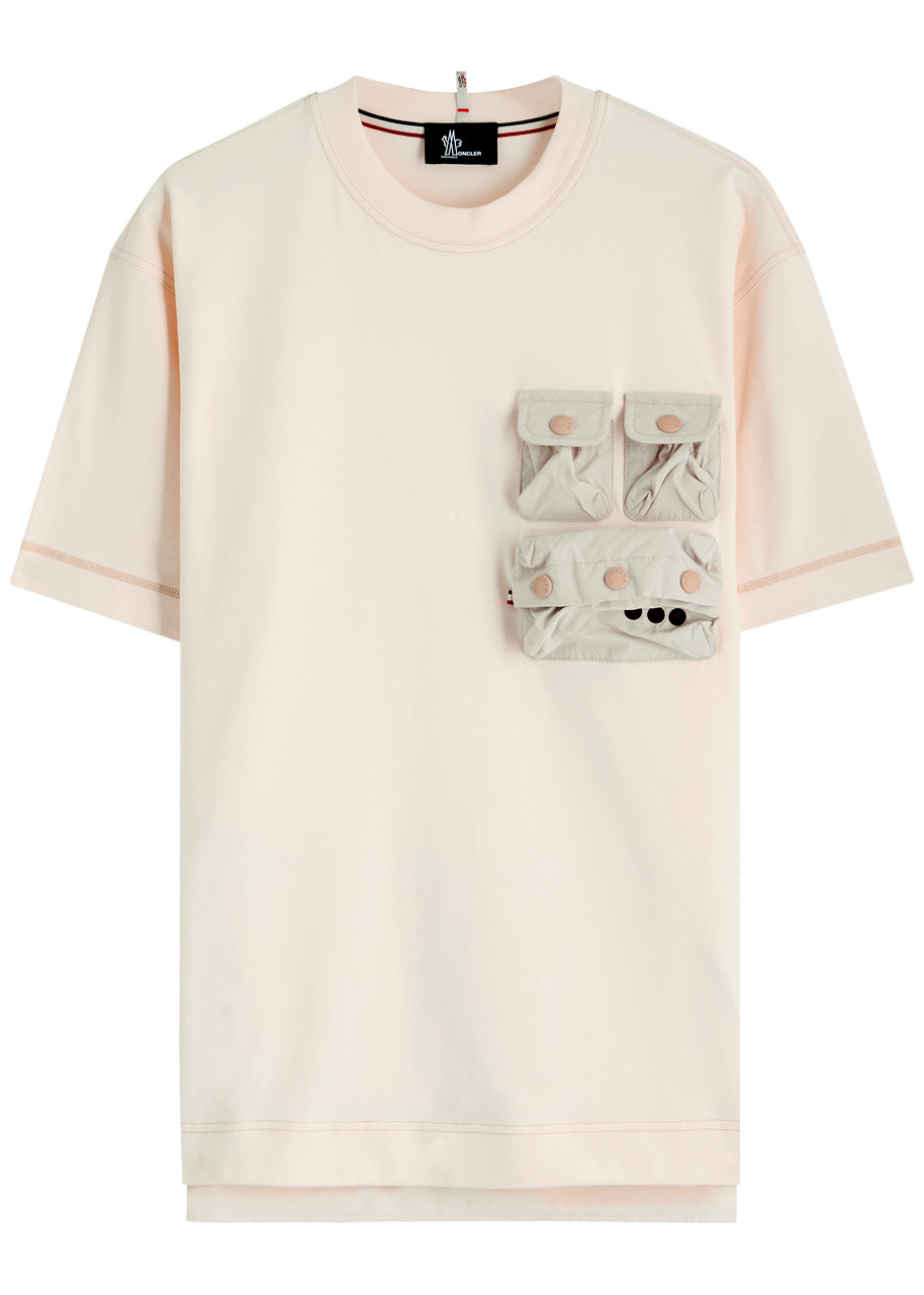 MONCLER GRENOBLE Day-Namic stretch-cotton T-shirt | Harvey Nichols