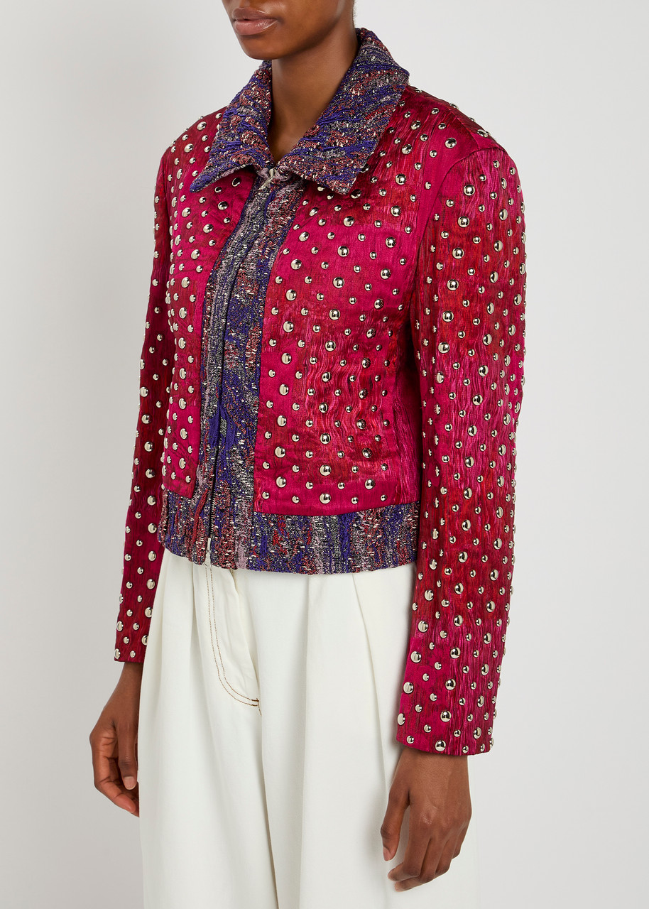 【あ】Dries van noten vona jacket 23ss Dries Van Noten - Vona blouson jacket Dries Van Noten