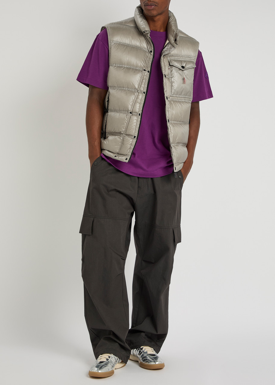 MONCLER GRENOBLE Nantu padded shell gilet | Harvey Nichols