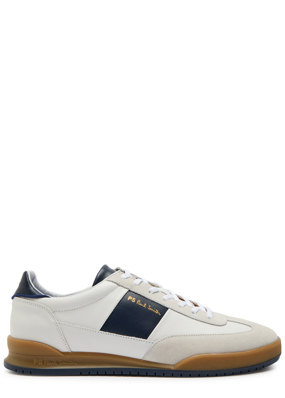 PAUL SMITH Dover panelled leather sneakers | Harvey Nichols