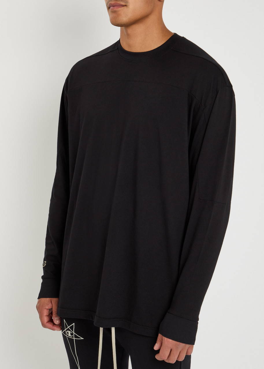 RICK OWENS X Champion Girdered cotton T-shirt | Harvey Nichols