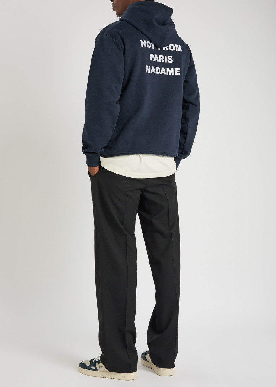 DRÔLE DE MONSIEUR NFPM hooded cotton sweatshirt | Harvey Nichols