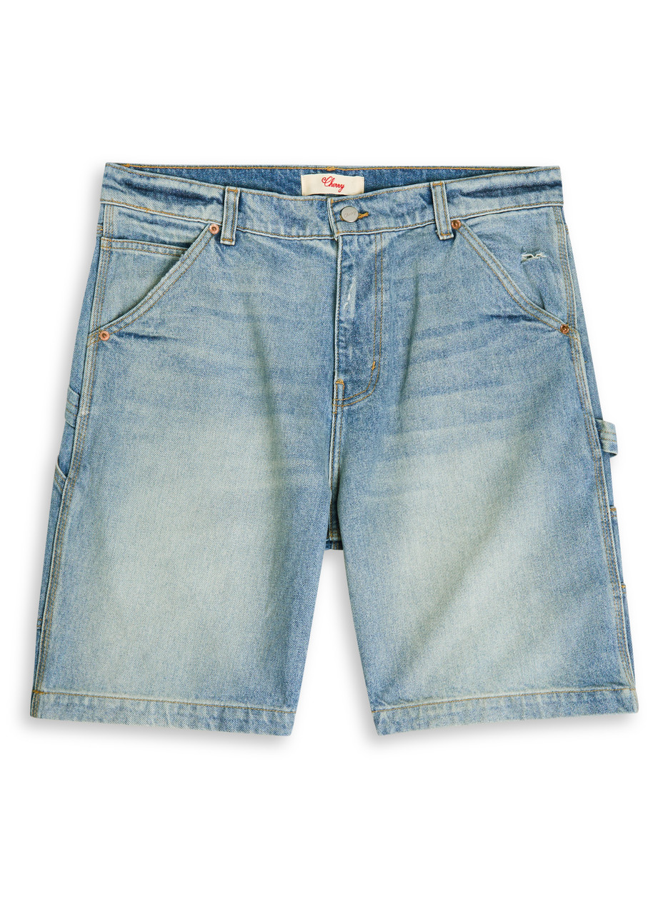 CHERRY LOS ANGELES Carpenter denim shorts | Harvey Nichols