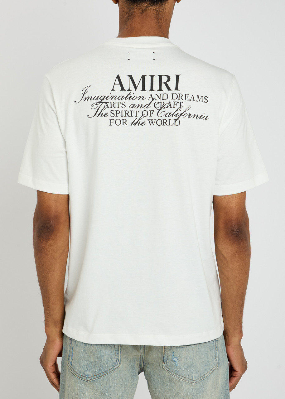 AMIRI Spirit logo cotton T-shirt | Harvey Nichols