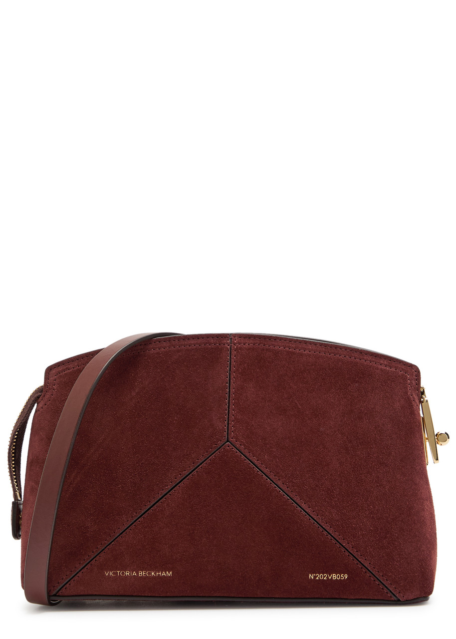 VICTORIA BECKHAM Victoria suede crossbody bag | Harvey Nichols