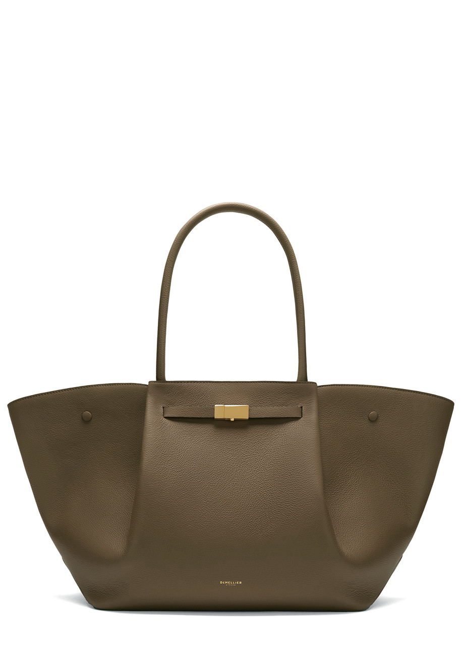 DEMELLIER New York grained leather tote | Harvey Nichols
