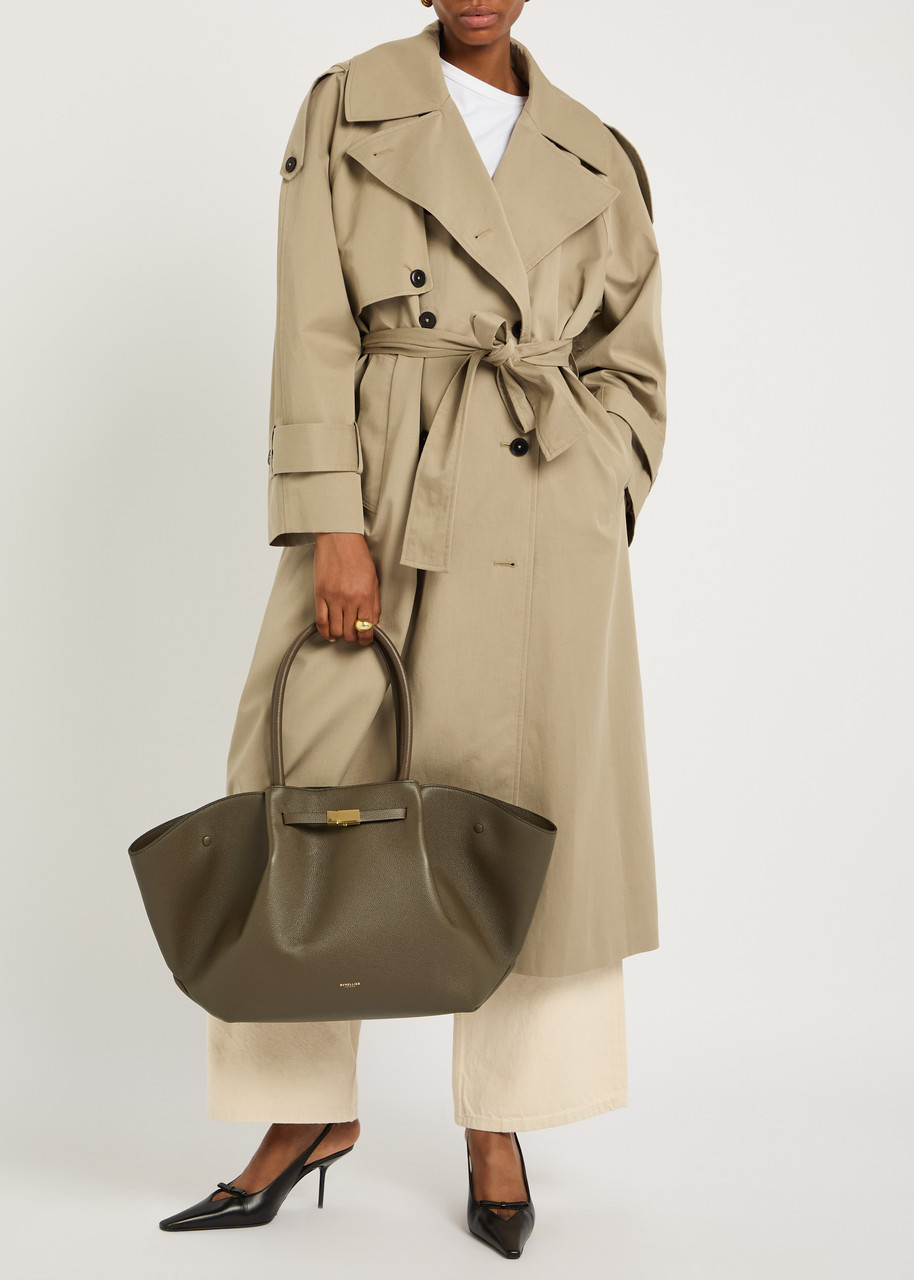 DEMELLIER New York grained leather tote | Harvey Nichols