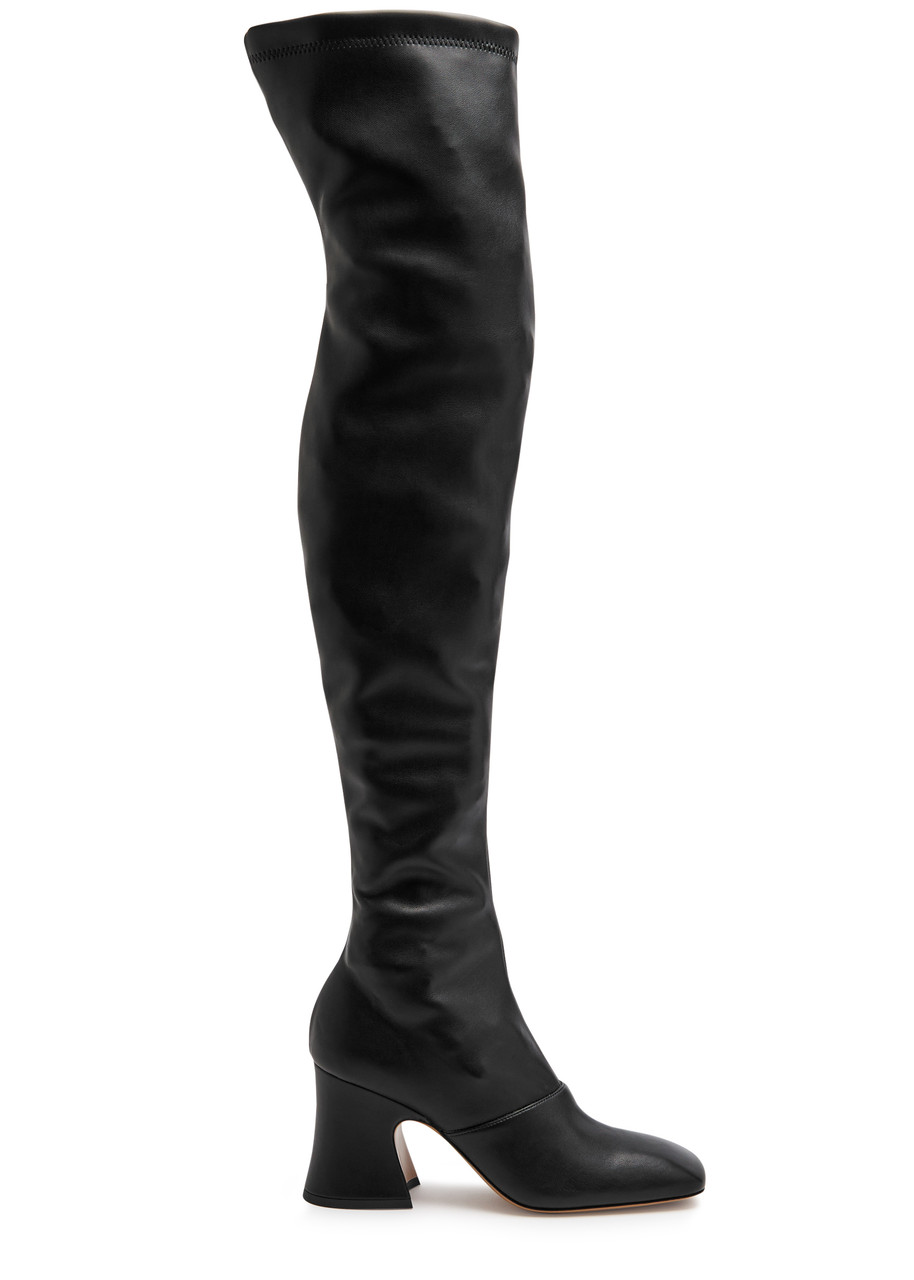 CHLOE Janis leather over-the-knee boots | Harvey Nichols