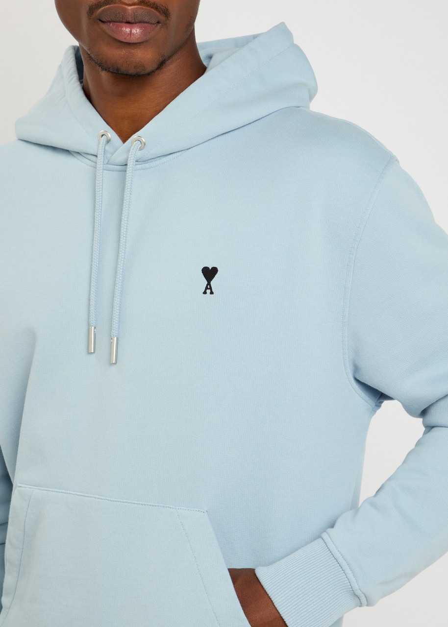 AMI PARIS Logo hooded cotton sweatshirt | Harvey Nichols