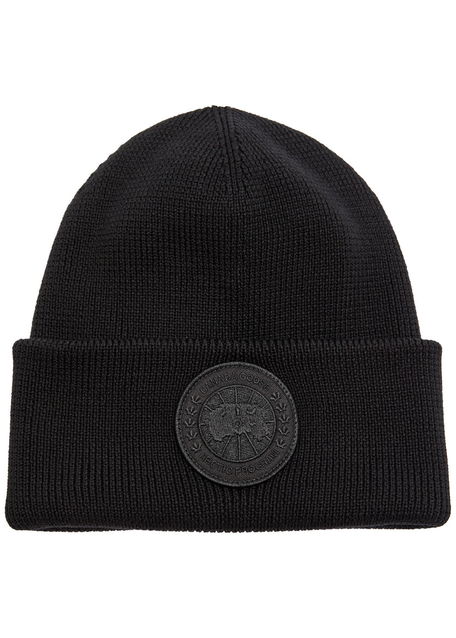 CANADA GOOSE Arctic ribbed-knit wool beanie | Harvey Nichols
