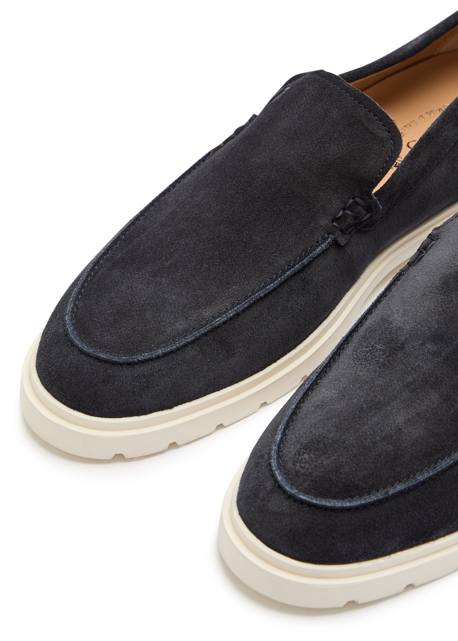 TODS Estivo suede loafers | Harvey Nichols