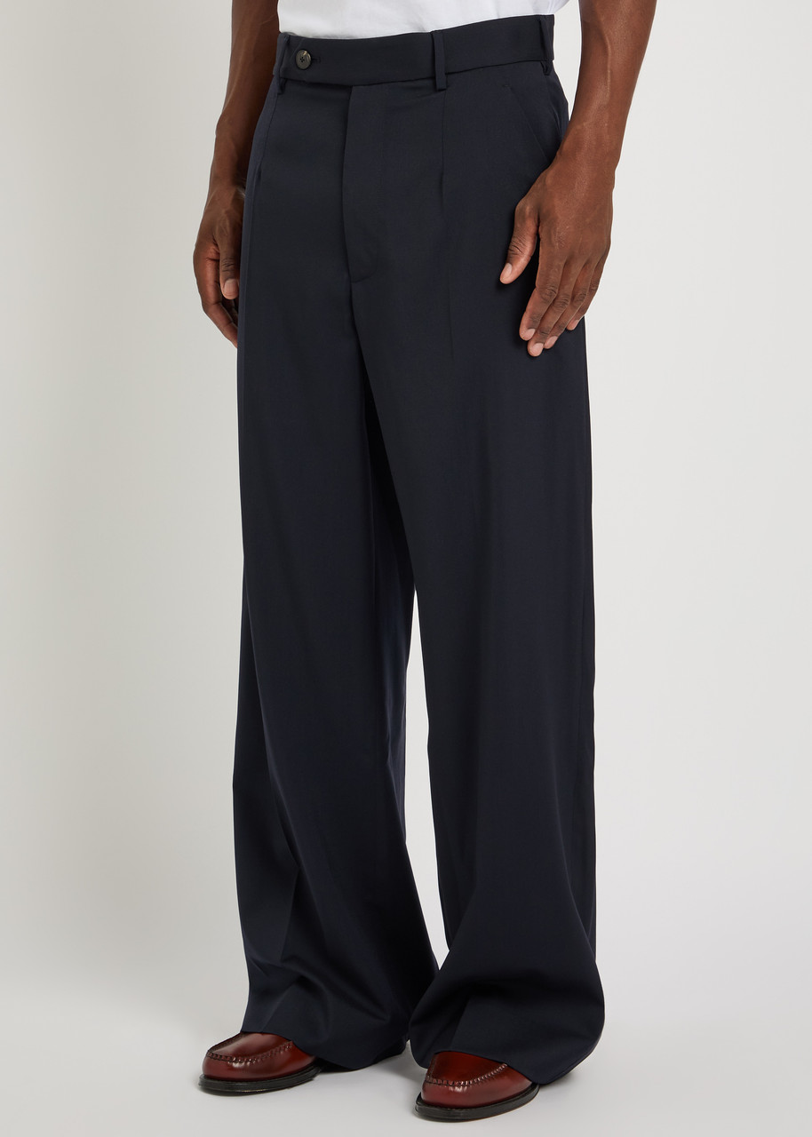 VIVIENNE WESTWOOD Humphrey wide-leg wool trousers | Harvey VIVIENNE WESTWOOD Humphrey wide-leg wool trousers | Harvey