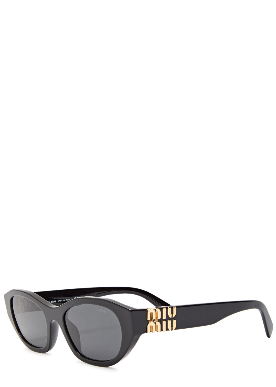 MIU MIU Narrow cat-eye sunglasses | Harvey Nichols
