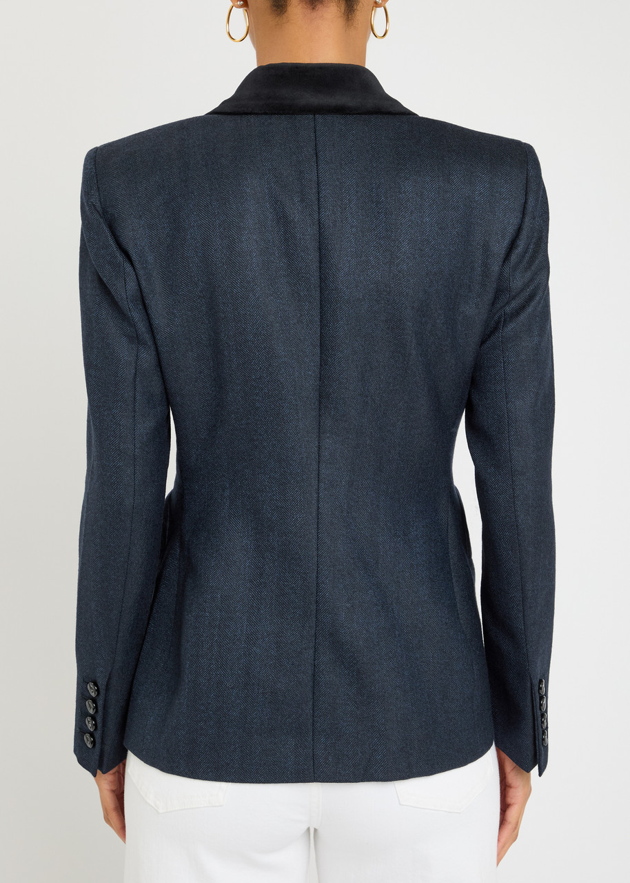 BLAZE MILANO Charmer herringbone wool blazer | Harvey Nichols