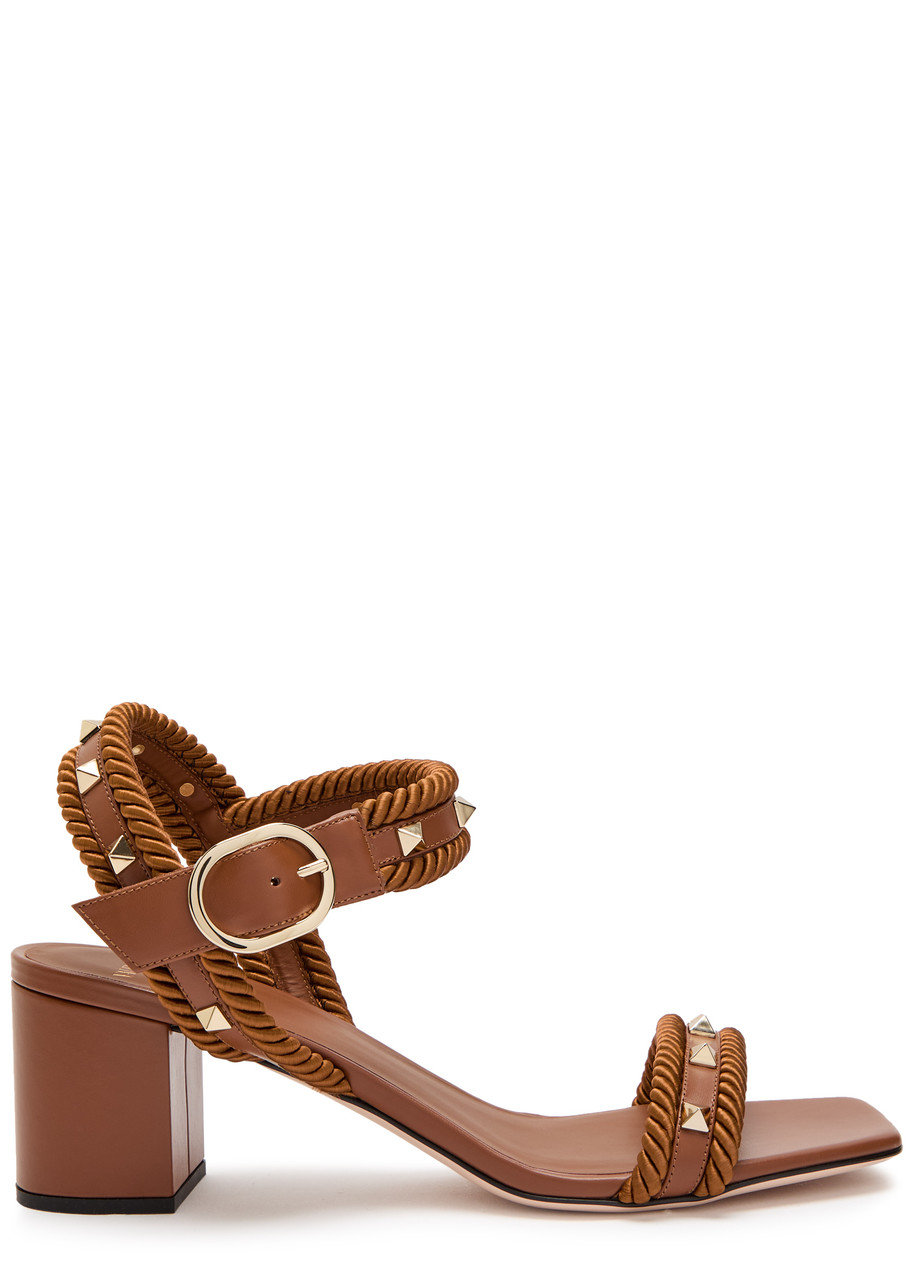 VALENTINO GARAVANI Rockstud 60 leather sandals | Harvey Nichols