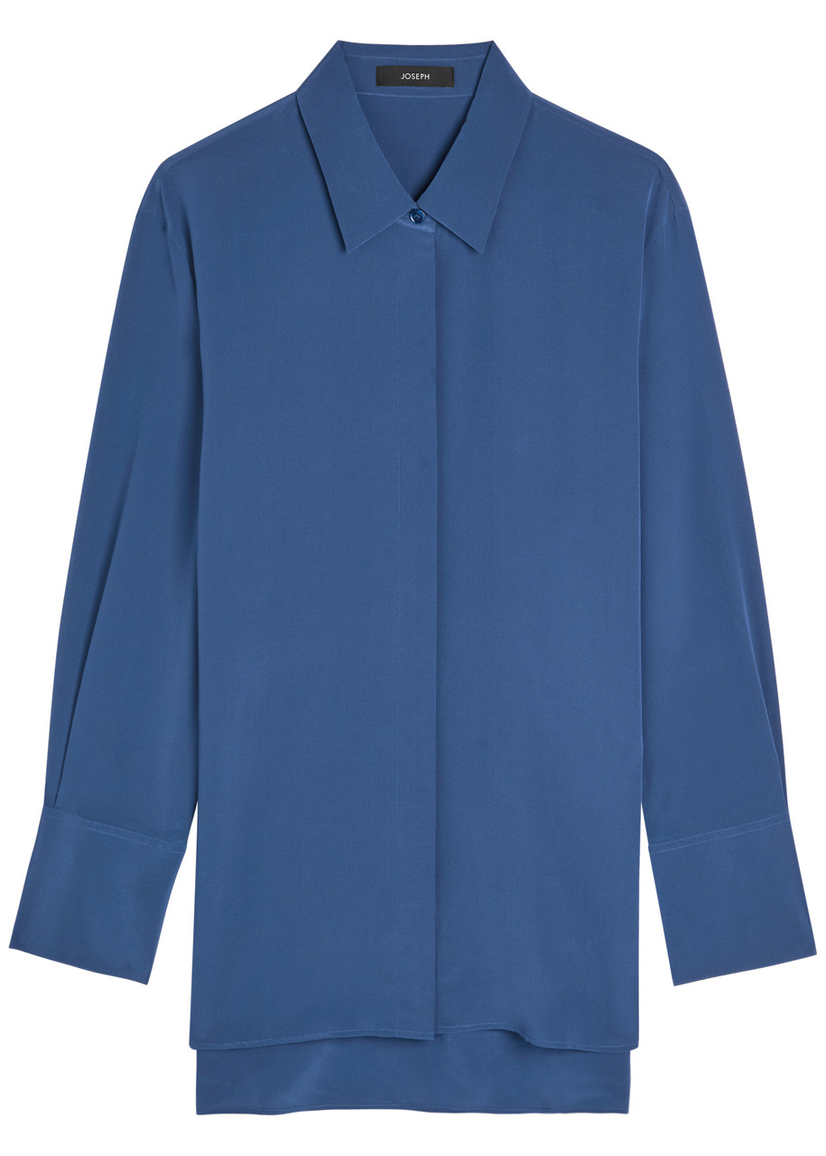 JOSEPH Silk-crepe shirt | Harvey Nichols