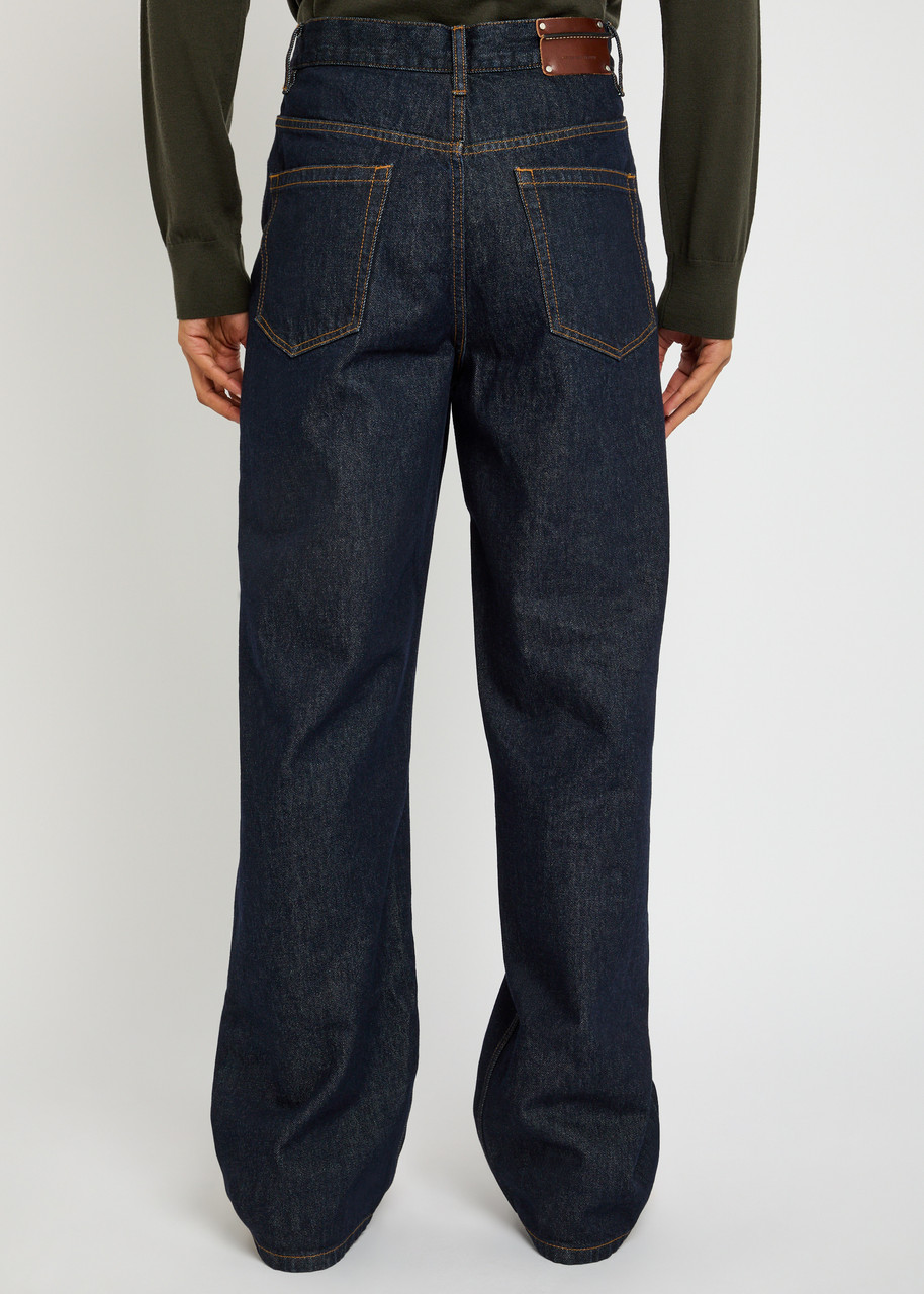 DRIES VAN NOTEN Pine denim jeans | Harvey Nichols