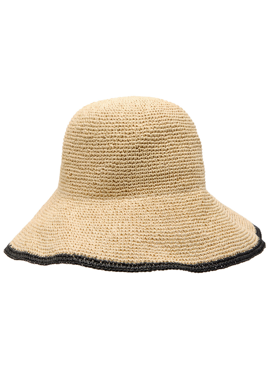 TOTEME Woven paper straw hat | Harvey Nichols