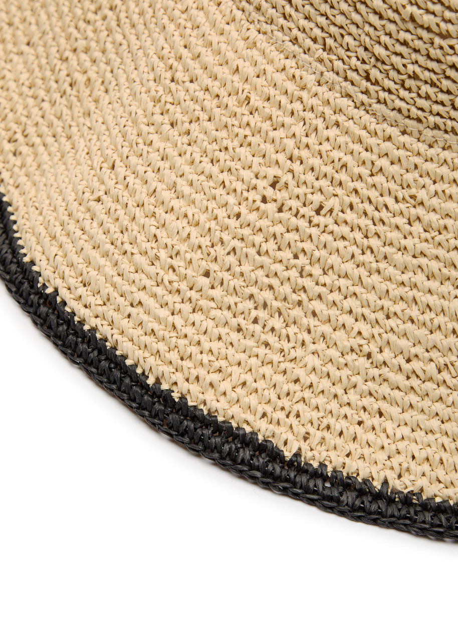 TOTEME Woven paper straw hat | Harvey Nichols