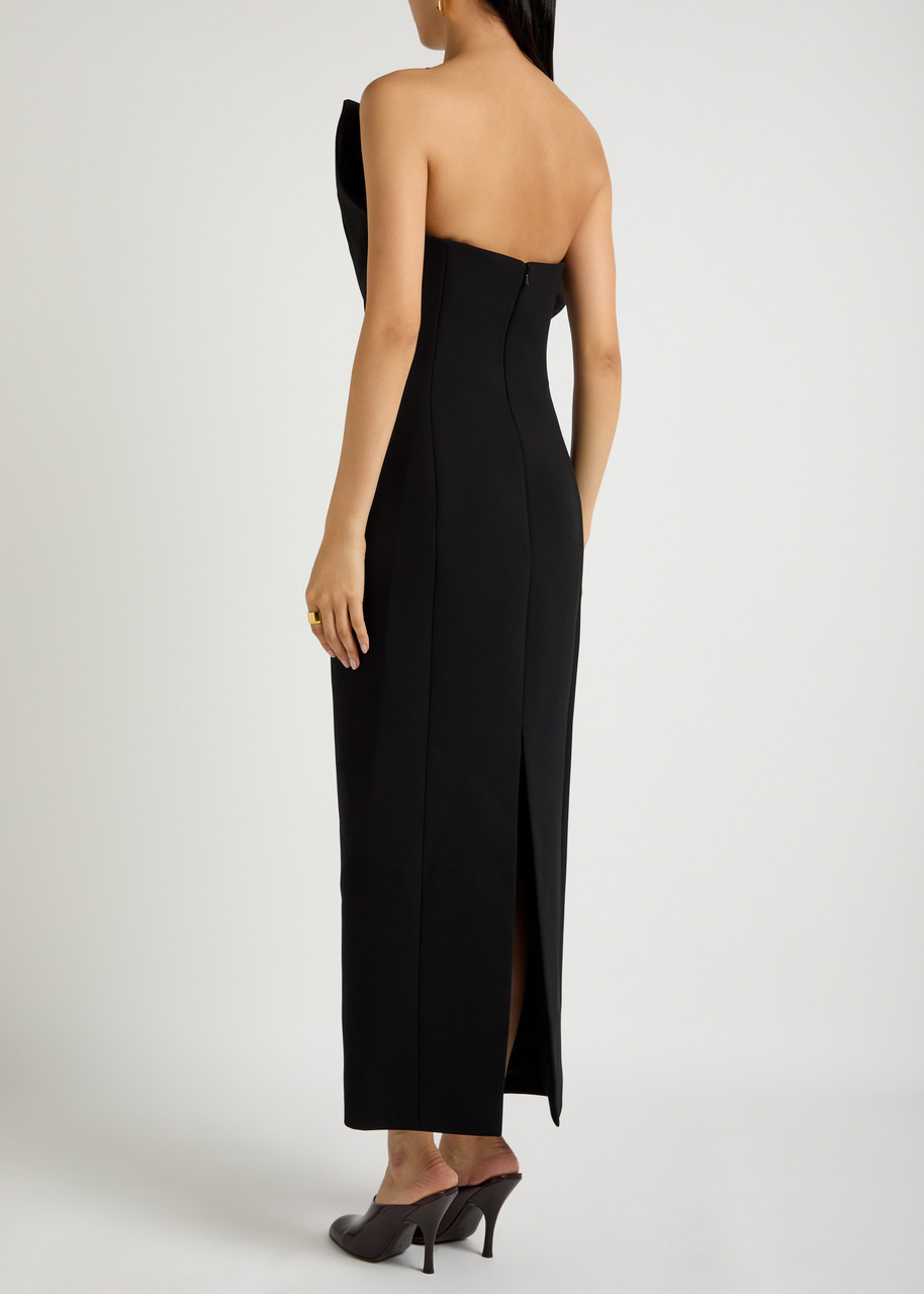 cato black dress Black Ribbed Scallop Hem Maternity Swim Dress  PinkBlush