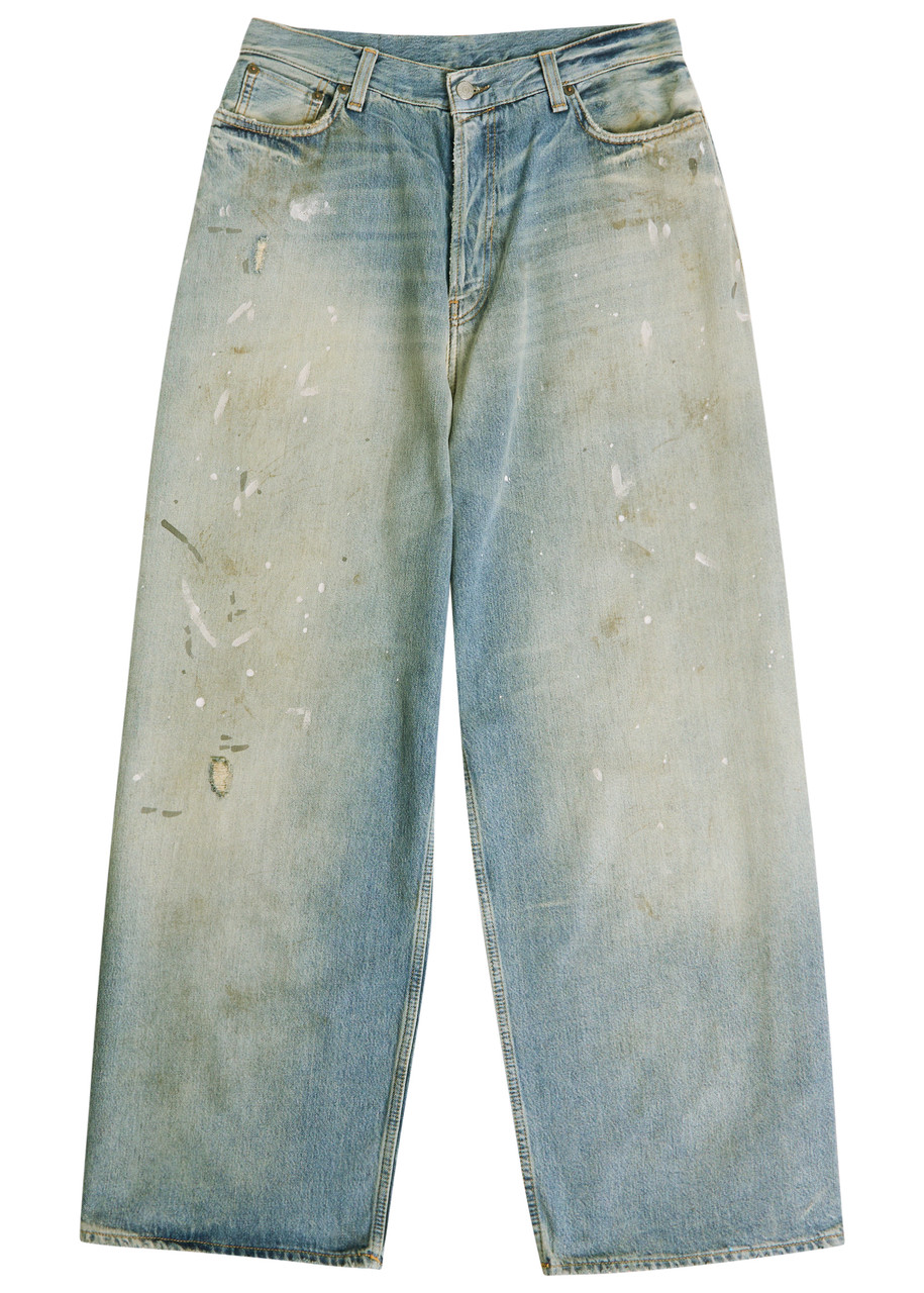 ACNE STUDIOS Trafalgar wide-leg jeans | Harvey Nichols