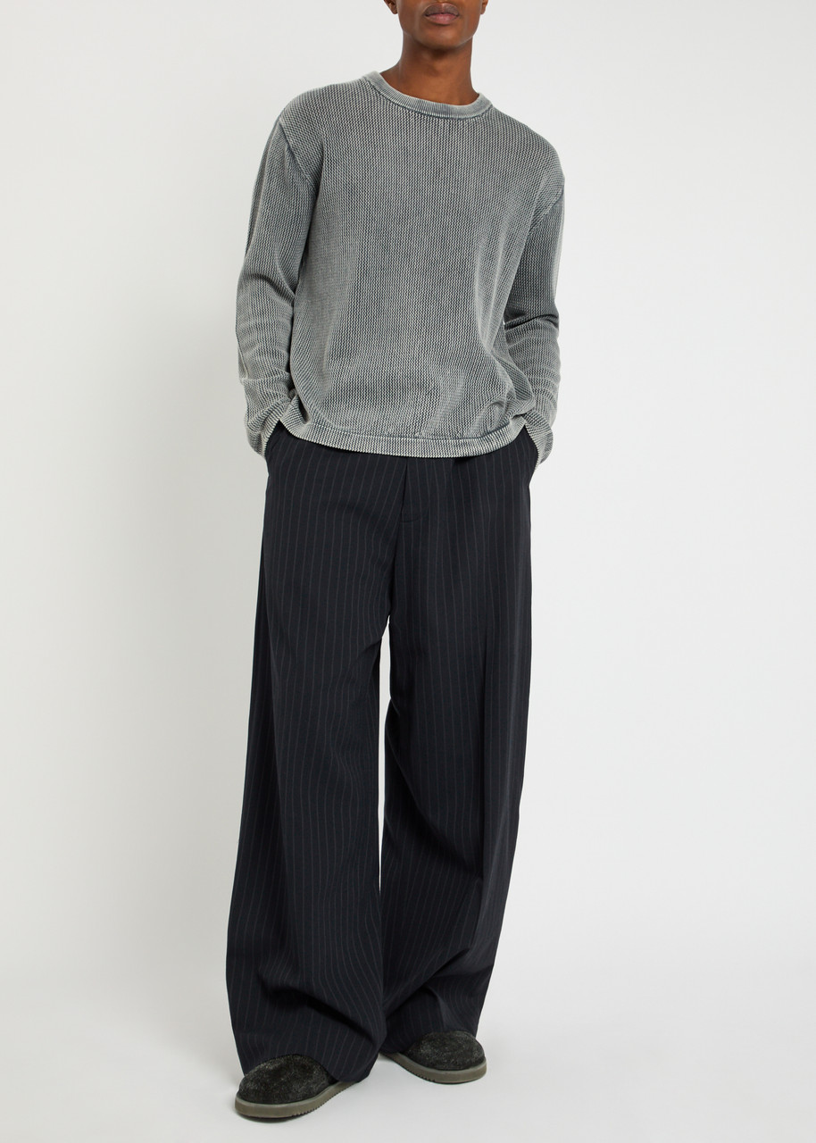 ACNE STUDIOS Pinstriped woven tailored trousers | Harvey Nichols