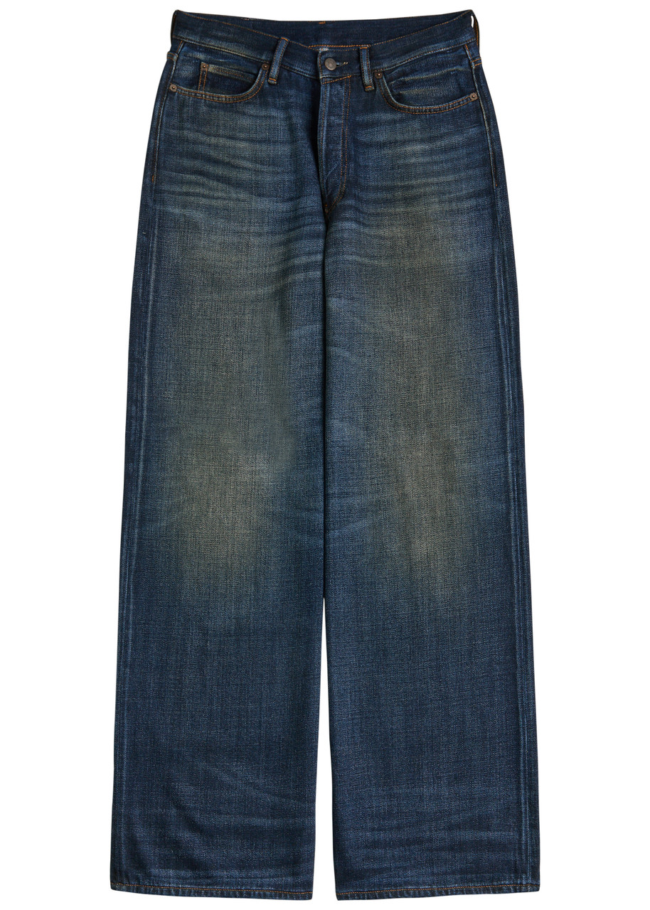 ACNE STUDIOS Wide-leg jeans | Harvey Nichols