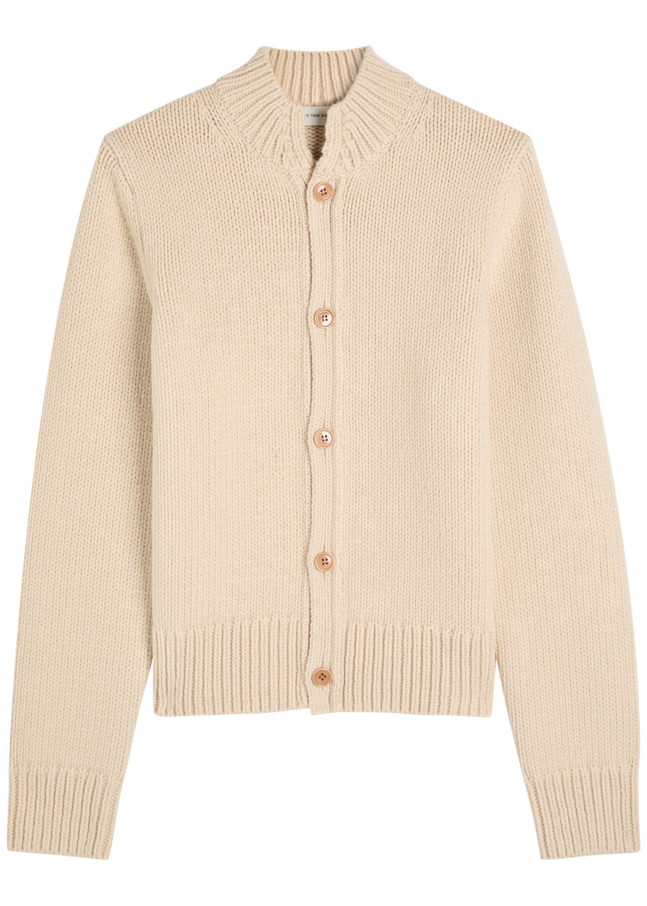 DRIES VAN NOTEN Moorea wool-blend cardigan | Harvey Nichols