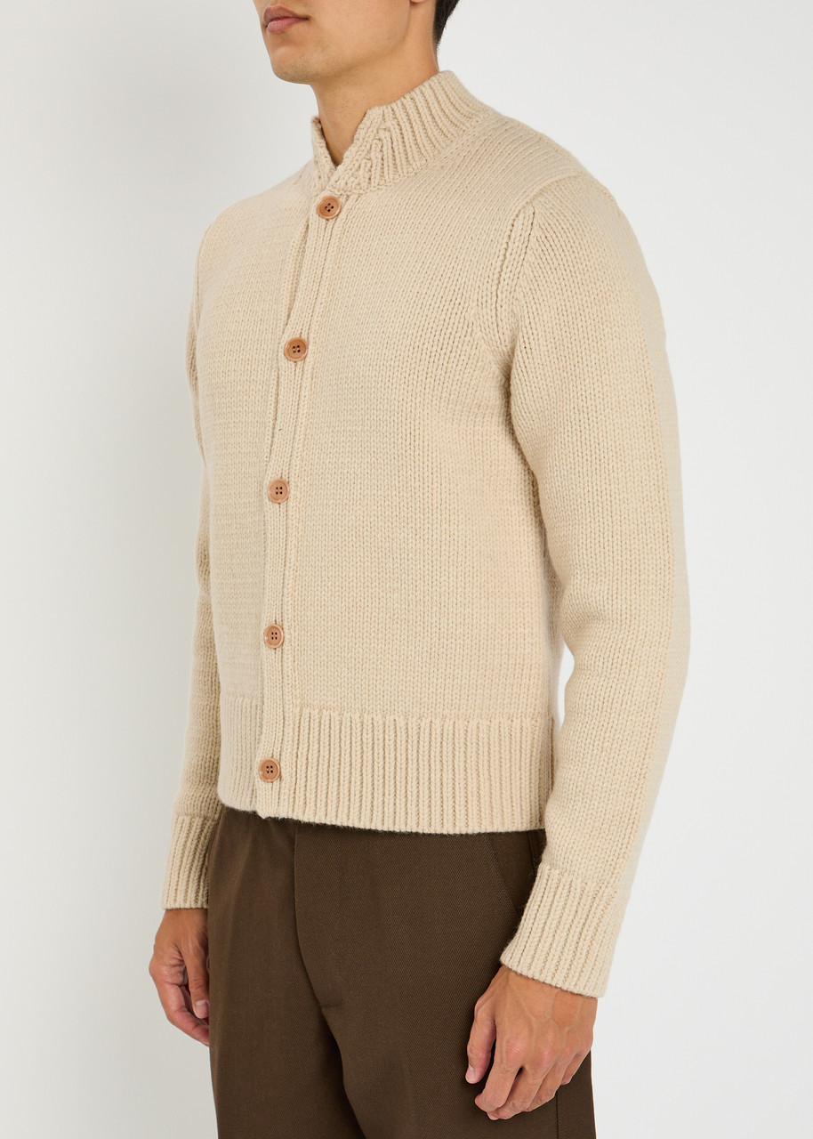 DRIES VAN NOTEN Moorea wool-blend cardigan | Harvey Nichols
