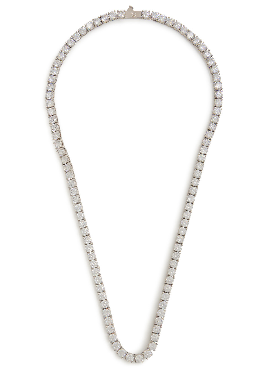CERNUCCI 5mm Tennis Chain necklace | Harvey Nichols