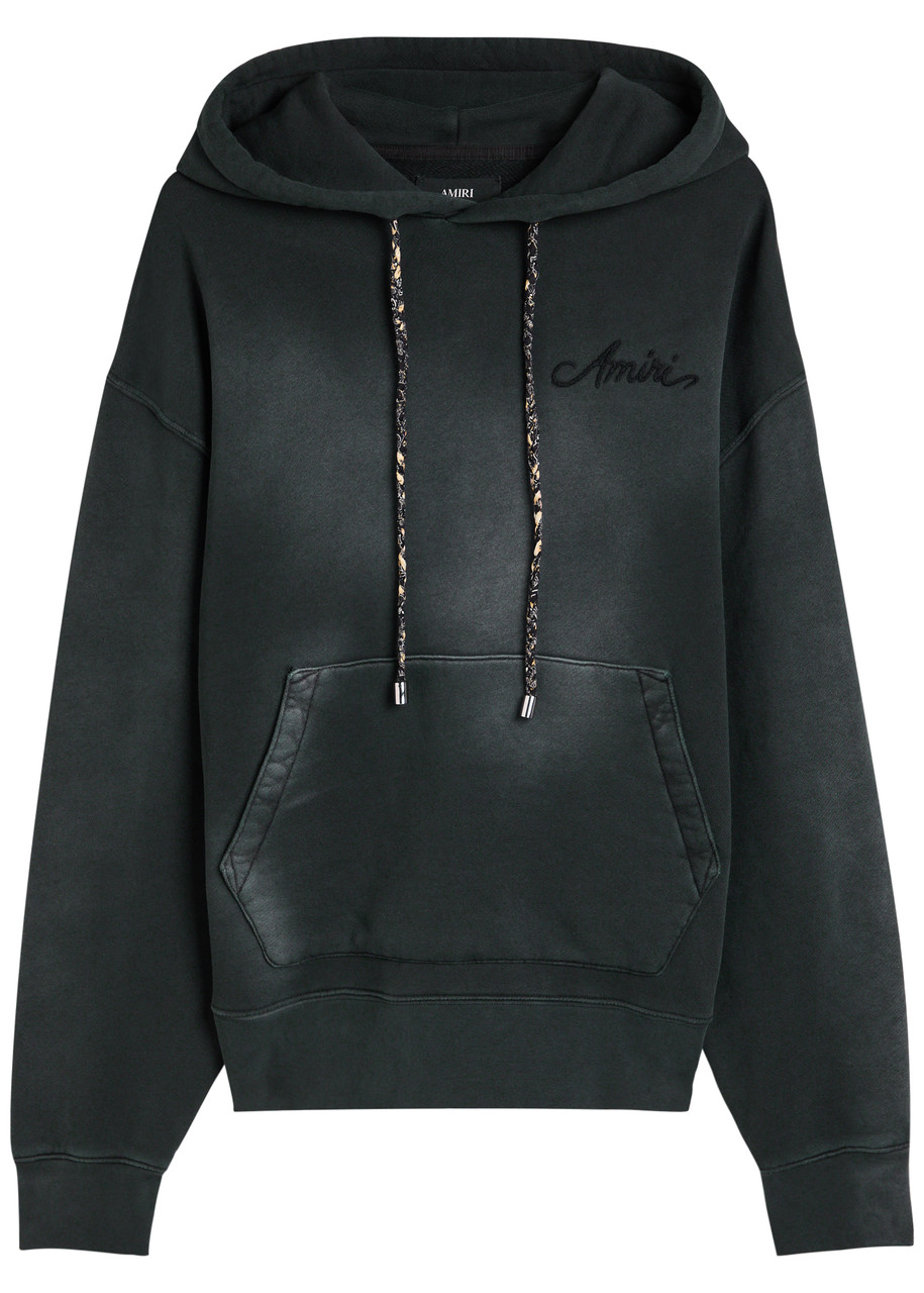 AMIRI Bleach Bandana hooded cotton sweatshirt | Harvey Nichols