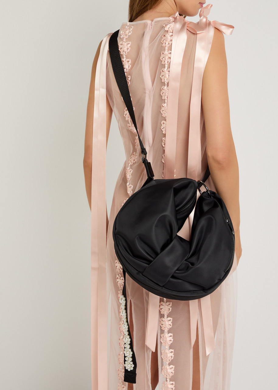 SIMONE ROCHA Sling Bow nylon cross-body bag | Harvey Nichols