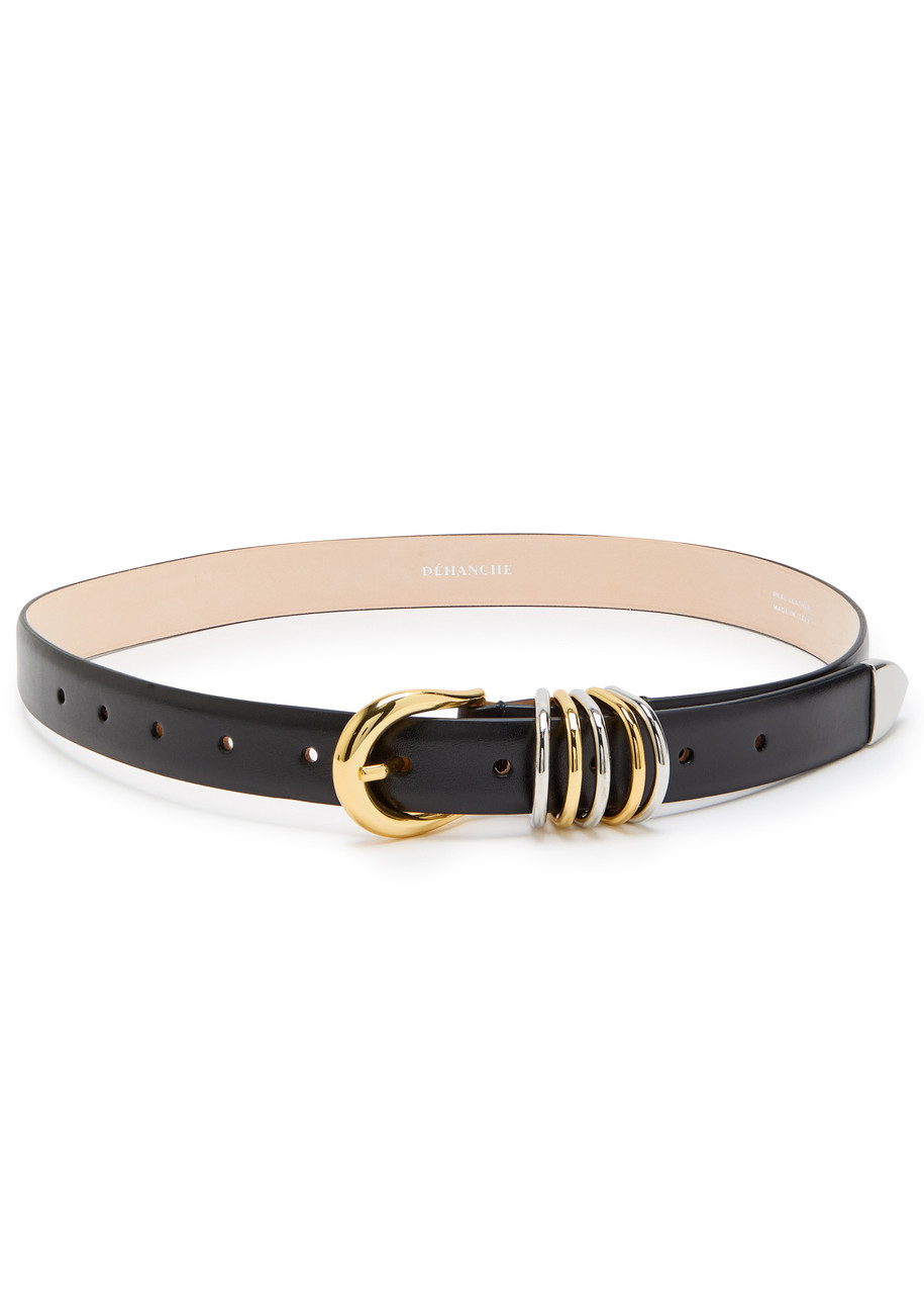DEHANCHE Hollyhock Mix leather belt | Harvey Nichols
