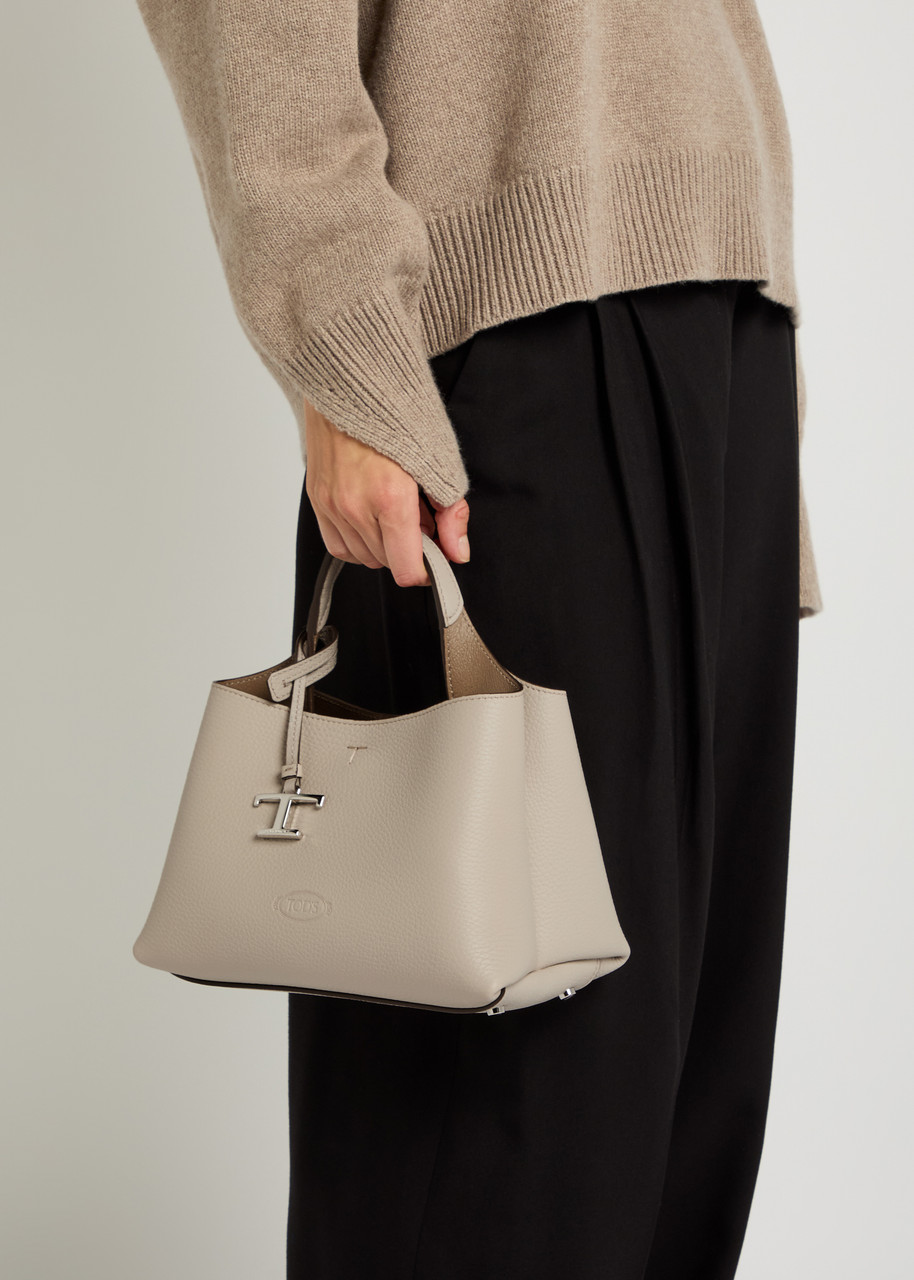 TODS Florida mini leather tote bag | Harvey Nichols