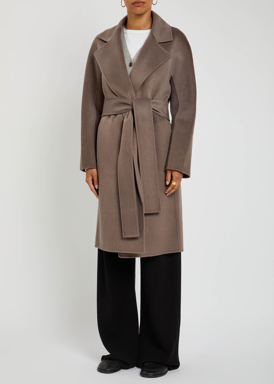 JOSEPH Costa wool and cashmere-blend trench coat | Harvey Nichols