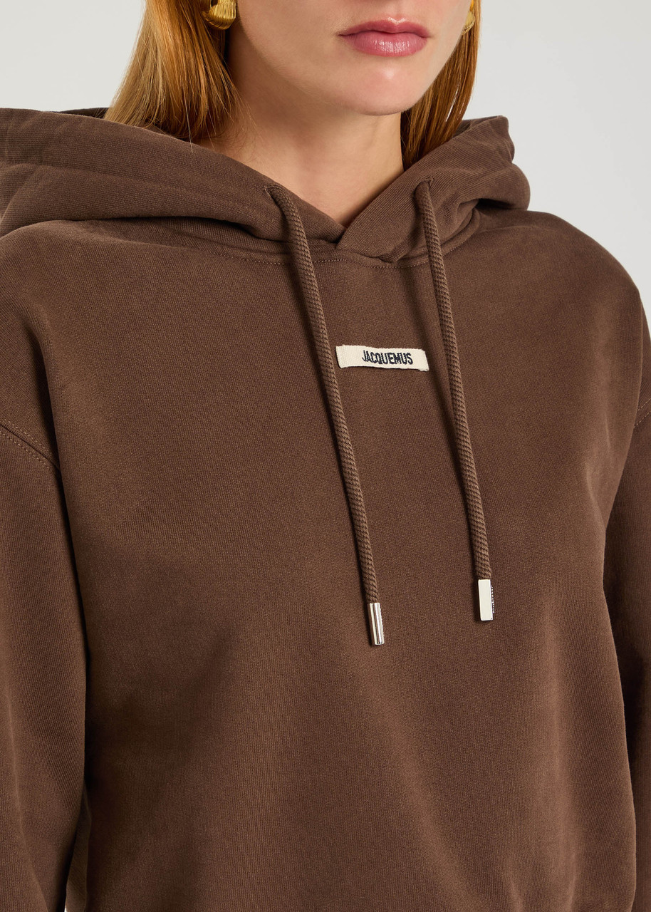 JACQUEMUS Le Hoodie Gros Grain hooded cotton sweatshirt JACQUEMUS Le Hoodie Gros Grain hooded cotton sweatshirt