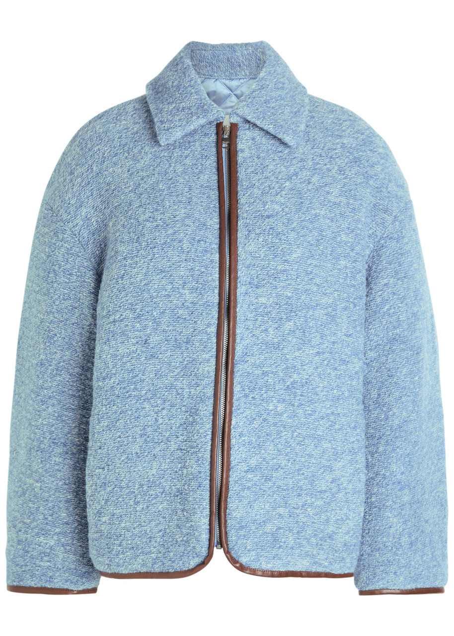 JW ANDERSON Melange wool-blend jacket | Harvey Nichols