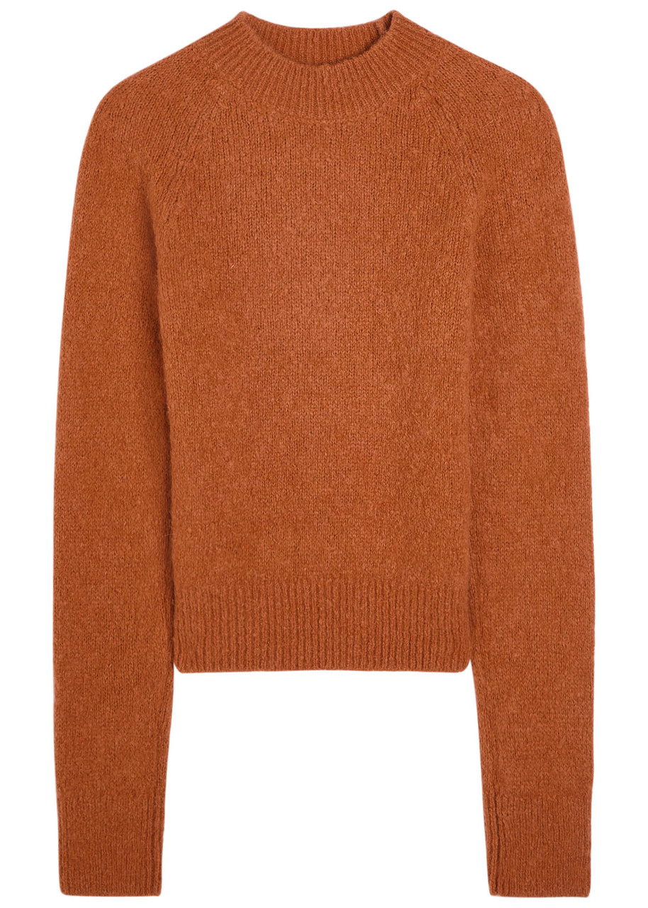 DRIES VAN NOTEN Texas textured alpaca-blend jumper | Harvey Nichols