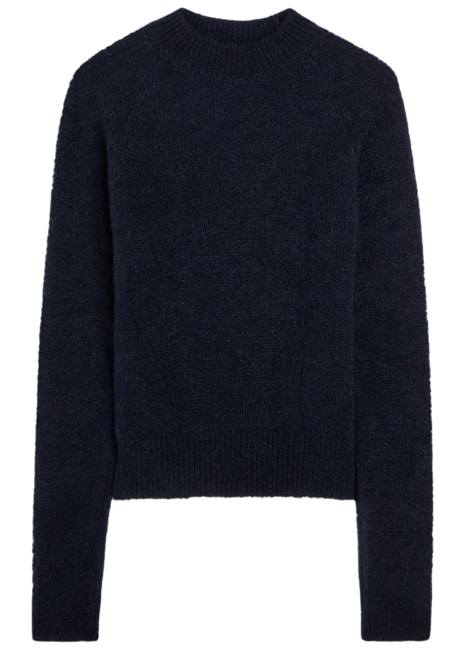 DRIES VAN NOTEN Texas textured alpaca-blend jumper | Harvey Nichols