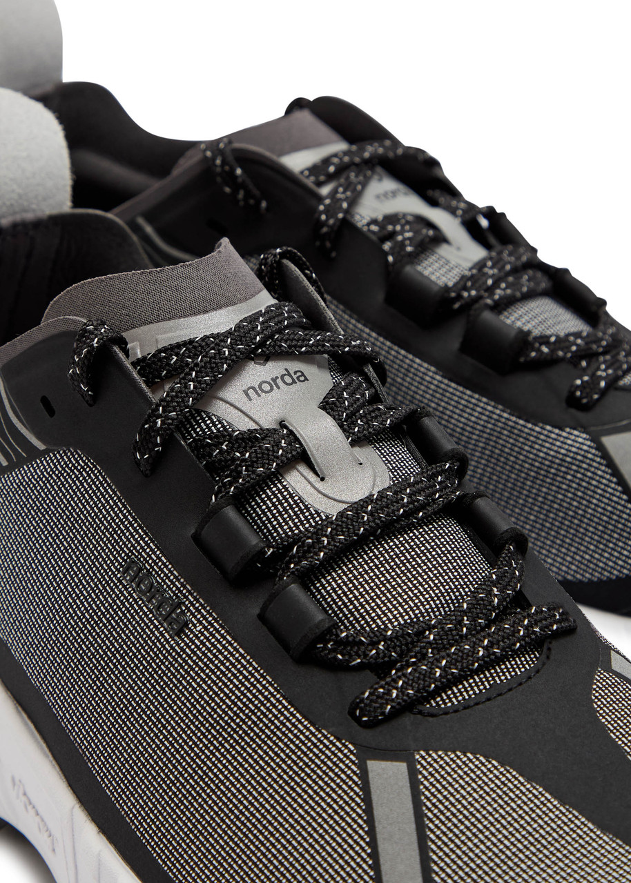 NORDA 001 Cinder mesh-knit sneakers | Harvey Nichols