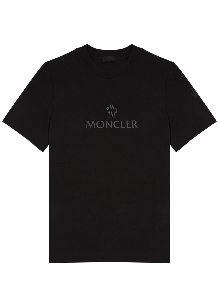 MONCLER Logo-print cotton T-shirt | Harvey Nichols