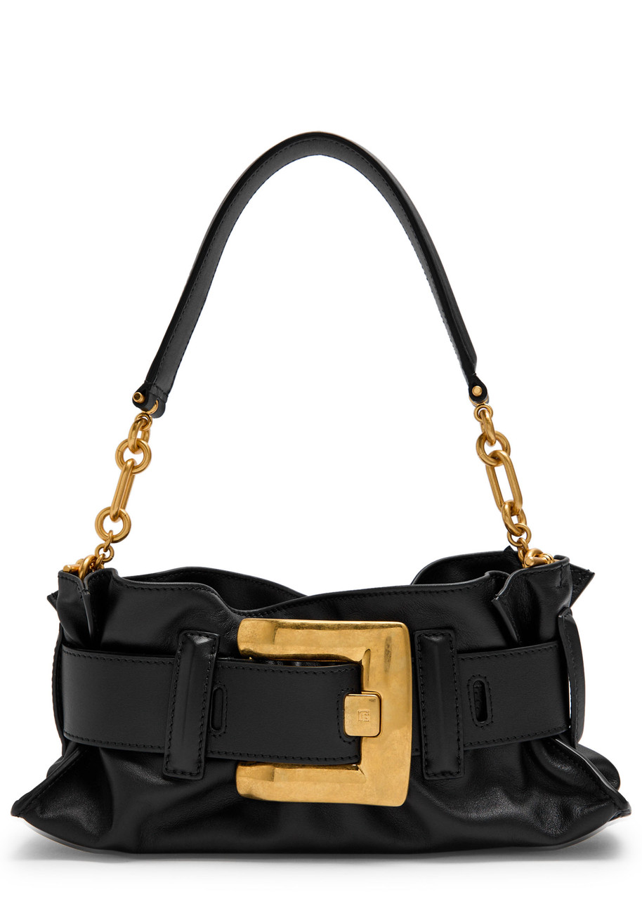 BALMAIN Anthem mini leather shoulder bag | Harvey Nichols