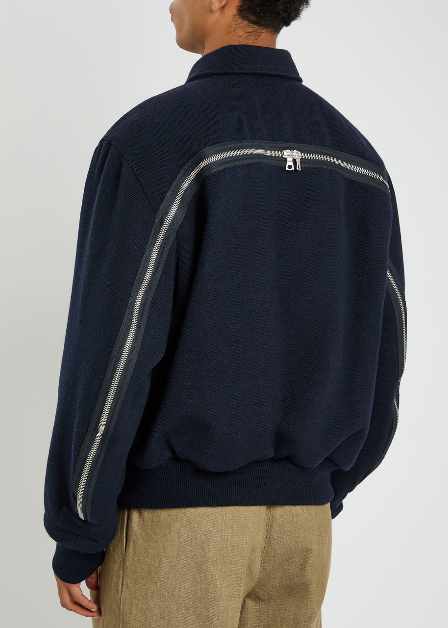 DRIES VAN NOTEN Venlo padded wool jacket | Harvey Nichols