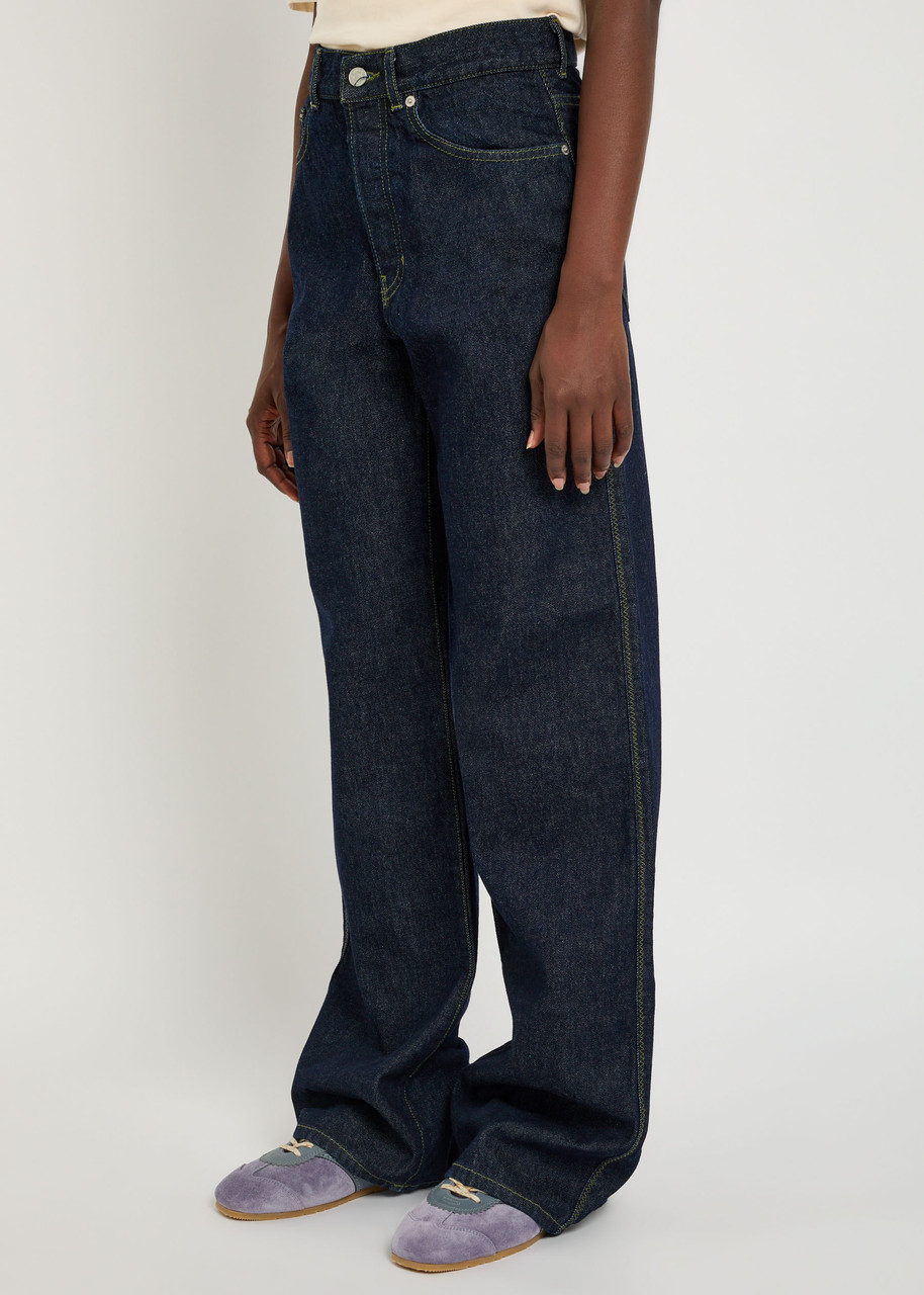 DRIES VAN NOTEN Peyton straight-leg jeans | Harvey Nichols