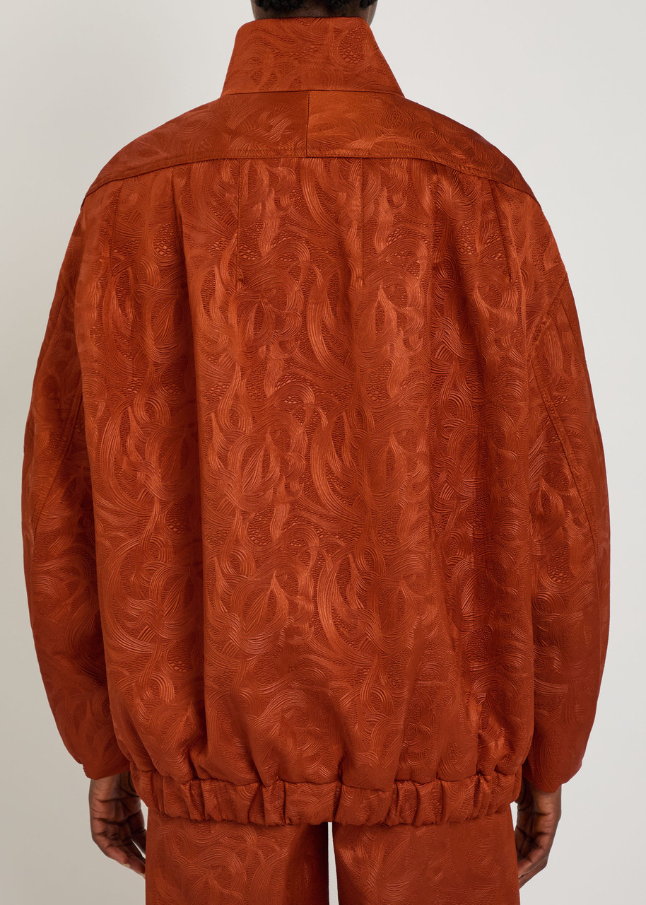 DRIES VAN NOTEN Voles jacquard neoprene jacket | Harvey Nichols