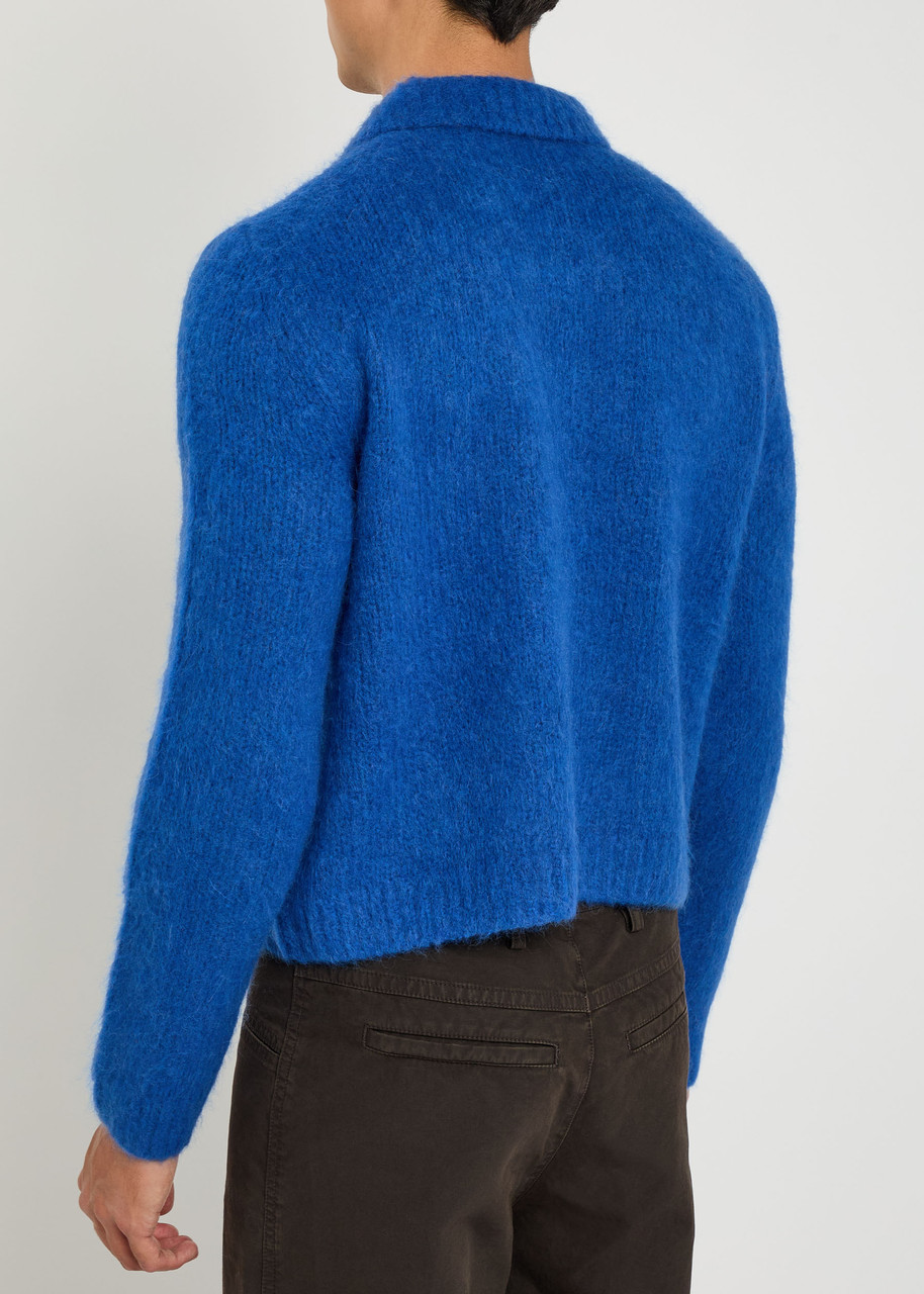 【こころ】DRIES VAN NOTEN♡カーディガン DRIES VAN NOTEN Mora brushed alpaca-blend cardigan | Harvey Nichols